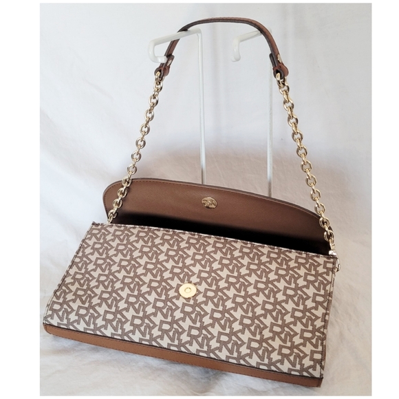 DKNY Brown Gold Purse - Picture 8 of 12